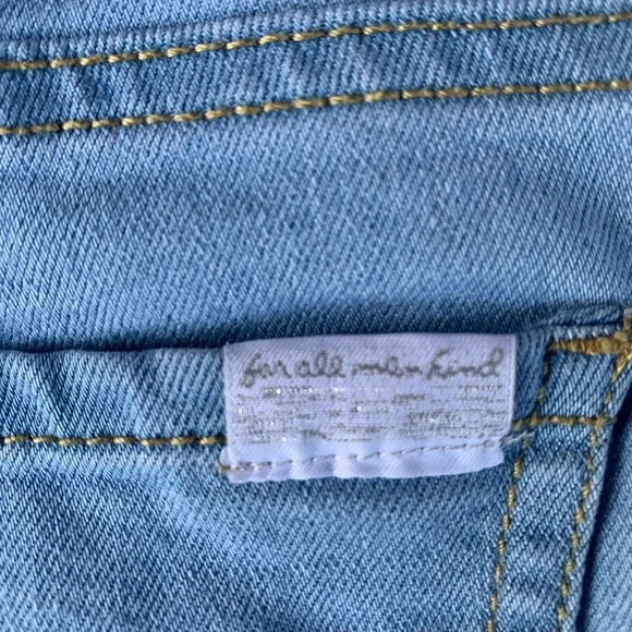 For All Mankind girls Denim short outfit Size 24 Months - Picture 5 of 7